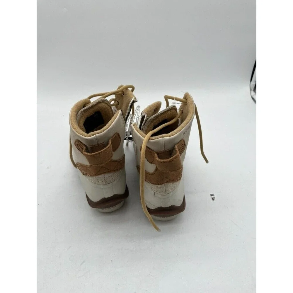 Wolverine Torrent Duck Boots White Waterproof Leather W880227 Women's Sz‎ 11M